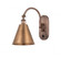 Berkshire - 1 Light - 8 inch - Antique Copper - Adjustable Swing Arm (3442|518-1W-AC-MBC-8-AC-LED)