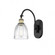 Brookfield - 1 Light - 6 inch - Black Antique Brass - Adjustable Swing Arm (3442|518-1W-BAB-G442)