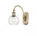 Athens - 1 Light - 6 inch - Brushed Brass - Adjustable Swing Arm (3442|518-1W-BB-G124-6-LED)