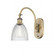 Castile - 1 Light - 6 inch - Brushed Brass - Adjustable Swing Arm (3442|518-1W-BB-G382-LED)