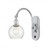 Athens - 1 Light - 6 inch - Polished Chrome - Adjustable Swing Arm (3442|518-1W-PC-G124-6-LED)