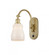 Ellery - 1 Light - 5 inch - Satin Gold - Adjustable Swing Arm (3442|518-1W-SG-G391-LED)