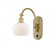 Fenton - 1 Light - 7 inch - Satin Gold - Adjustable Swing Arm (3442|518-1W-SG-G91-LED)