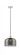 Bell - 1 Light - 12 inch - Polished Nickel - Cord hung - Mini Pendant (3442|616-1PH-PN-G73-L)