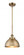 Derby - 1 Light - 10 inch - Brushed Brass - Pendant (3442|916-1S-BB-MFD-10-BB)