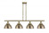 Derby - 4 Light - 48 inch - Antique Brass - Stem Hung - Island Light (3442|916-4I-AB-MFD-10-AB)