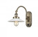 Halophane - 1 Light - 9 inch - Antique Brass - Adjustable Swing Arm (3442|918-1W-AB-G1-LED)