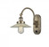 Halophane - 1 Light - 9 inch - Antique Brass - Adjustable Swing Arm (3442|918-1W-AB-G2-LED)