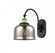 Bell - 1 Light - 8 inch - Black Antique Brass - Adjustable Swing Arm (3442|918-1W-BAB-G78-LED)