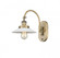 Halophane - 1 Light - 9 inch - Brushed Brass - Adjustable Swing Arm (3442|918-1W-BB-G1-LED)