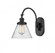 Cone - 1 Light - 8 inch - Matte Black - Sconce (3442|918-1W-BK-G44-LED)