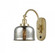 Bell - 1 Light - 8 inch - Satin Gold - Adjustable Swing Arm (3442|918-1W-SG-G78-LED)