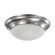 19 Watt; 11 inch; LED Twist & Lock Flush Mount Fixture; Dimmable; Brushed Nickel; Frosted Glass (81|62/1563)