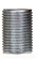 3/8 IP Steel Nipple; Zinc Plated; 7/8'' Length; 5/8'' Wide (27|90/2130)