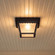 1-Light Outdoor Ceiling Light in Black (8483|M50058BK)