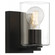 1 Light LED Wall Sconce & Vanity (7|62580LEDDLP-MBL/CLR)