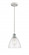 Bristol - 1 Light - 8 inch - White Polished Chrome - Cord hung - Mini Pendant (3442|516-1P-WPC-GBD-754)