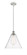 Berkshire - 1 Light - 12 inch - White Polished Chrome - Mini Pendant (3442|516-1S-WPC-GBC-124)