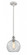 Athens - 1 Light - 8 inch - White Polished Chrome - Mini Pendant (3442|516-1S-WPC-G122-8)