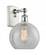 Athens - 1 Light - 8 inch - White Polished Chrome - Sconce (3442|516-1W-WPC-G125-8)
