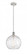 Athens Water Glass - 1 Light - 10 inch - White Polished Chrome - Mini Pendant (3442|516-1S-WPC-G1215-10)