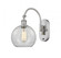 Athens - 1 Light - 8 inch - Brushed Satin Nickel - Adjustable Swing Arm (3442|518-1W-SN-G122-8-LED)