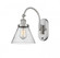 Cone - 1 Light - 8 inch - Brushed Satin Nickel - Adjustable Swing Arm (3442|918-1W-SN-G44-LED)