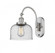 Bell - 1 Light - 8 inch - Brushed Satin Nickel - Adjustable Swing Arm (3442|918-1W-SN-G74-LED)