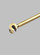 Modern Trellis Spacer 12 in a Natural Brass /Gold Colored finish (7355|700TRSSPR12NB)