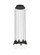 Modern Turret dimmable LED 8-light Ceiling Chandelier in a Nightshade Black finish (7355|700TRSPTRT8RB-LED930)