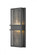 2 Light Outdoor Wall Light (276|577M-BK-LED)