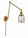 Bell - 1 Light - 8 inch - Brushed Brass -Adjustable Swing Arm (3442|238-BB-G58-LED)