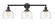 Bell - 3 Light - 32 inch - Matte Black - Bath Vanity Light (3442|205-BK-G713)