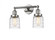 Bell - 2 Light - 16 inch - Polished Nickel - Adjustable Bath Vanity Light (3442|208-PN-G513)