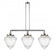 Bullet - 3 Light - 40 inch - Polished Chrome - Stem Hung - Adjustable Island Light (3442|213-PC-G664-12)