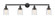 Bell - 4 Light - 42 inch - Oil Rubbed Bronze - Adjustable Bath Vanity Light (3442|215-OB-G513)