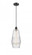 Windham - 1 Light - 7 inch - Matte Black - Cord hung - Mini Pendant (3442|516-1P-BK-G684-7)