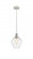 Cindyrella - 1 Light - 8 inch - White Polished Chrome - Cord hung - Mini Pendant (3442|516-1P-WPC-G654-8)