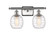 Belfast - 2 Light - 16 inch - Brushed Satin Nickel - Bath Vanity Light (3442|516-2W-SN-G1013-LED)