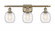 Belfast - 3 Light - 26 inch - Antique Brass - Bath Vanity Light (3442|516-3W-AB-G1013-LED)