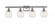 Belfast - 4 Light - 36 inch - Brushed Satin Nickel - Bath Vanity Light (3442|516-4W-SN-G1013)
