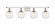Belfast - 4 Light - 36 inch - White Polished Chrome - Bath Vanity Light (3442|516-4W-WPC-G1013)