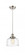 Bell - 1 Light - 8 inch - Brushed Satin Nickel - Cord hung - Mini Pendant (3442|916-1P-SN-G713)