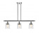Bell - 3 Light - 36 inch - Polished Chrome - Stem Hung - Island Light (3442|916-3I-PC-G513)