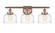 Bell - 3 Light - 28 inch - Antique Copper - Bath Vanity Light (3442|916-3W-AC-G713)