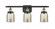 Bell - 3 Light - 26 inch - Black Antique Brass - Bath Vanity Light (3442|916-3W-BAB-G58)