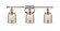 Bell - 3 Light - 26 inch - Polished Nickel - Bath Vanity Light (3442|916-3W-PN-G58)
