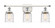 Bell - 3 Light - 26 inch - White Polished Chrome - Bath Vanity Light (3442|916-3W-WPC-G513-LED)