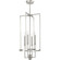 Elara Collection Four-Light New Traditional Brushed Nickel  Chandelier Foyer Light (149|P500363-009)