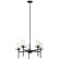 Chandelier 5Lt (10687|43694BK)